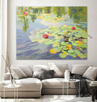 No Cloudy Days by Ron Simpkins on GIANT ART - blue sea scene