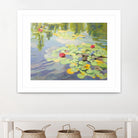No Cloudy Days by Ron Simpkins on GIANT ART - green landscape water lilies