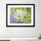 No Cloudy Days by Ron Simpkins on GIANT ART - green landscape water lilies