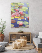 Passion in Pink by Ron Simpkins on GIANT ART - pink flowers nénuphars