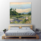 Top of the World by Ron Simpkins on GIANT ART - grey landscape