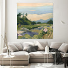 Top of the World by Ron Simpkins on GIANT ART - grey landscape