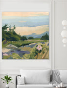 Top of the World by Ron Simpkins on GIANT ART - grey landscape