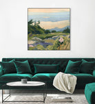 Top of the World by Ron Simpkins on GIANT ART - grey landscape