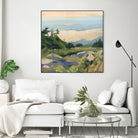 Top of the World by Ron Simpkins on GIANT ART - grey landscape