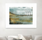 Les trois arbres by Roland Benoît on GIANT ART - grey trees