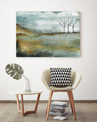 Les trois arbres by Roland Benoît on GIANT ART - grey trees