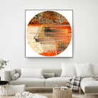 Circa V by Jean-François Dupuis on GIANT ART - yellow abstract