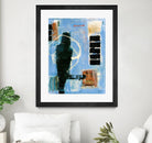 Ravissement by Jacques Clement on GIANT ART - blue abstract canadien