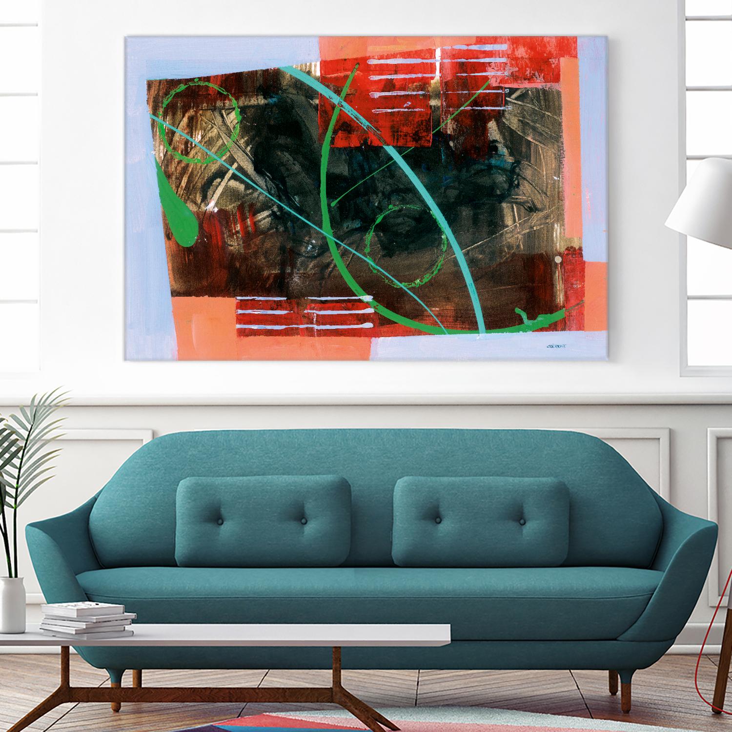 Réjouissance by Jacques Clement on GIANT ART - black abstract