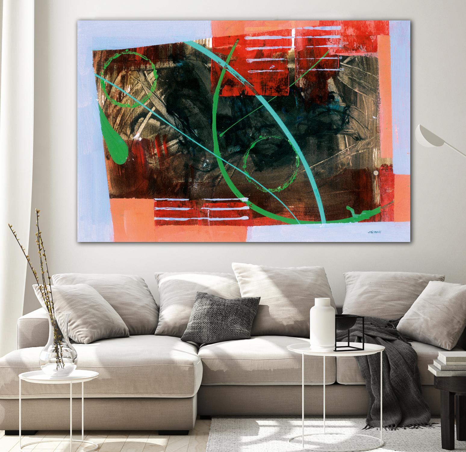 Réjouissance by Jacques Clement on GIANT ART - black abstract