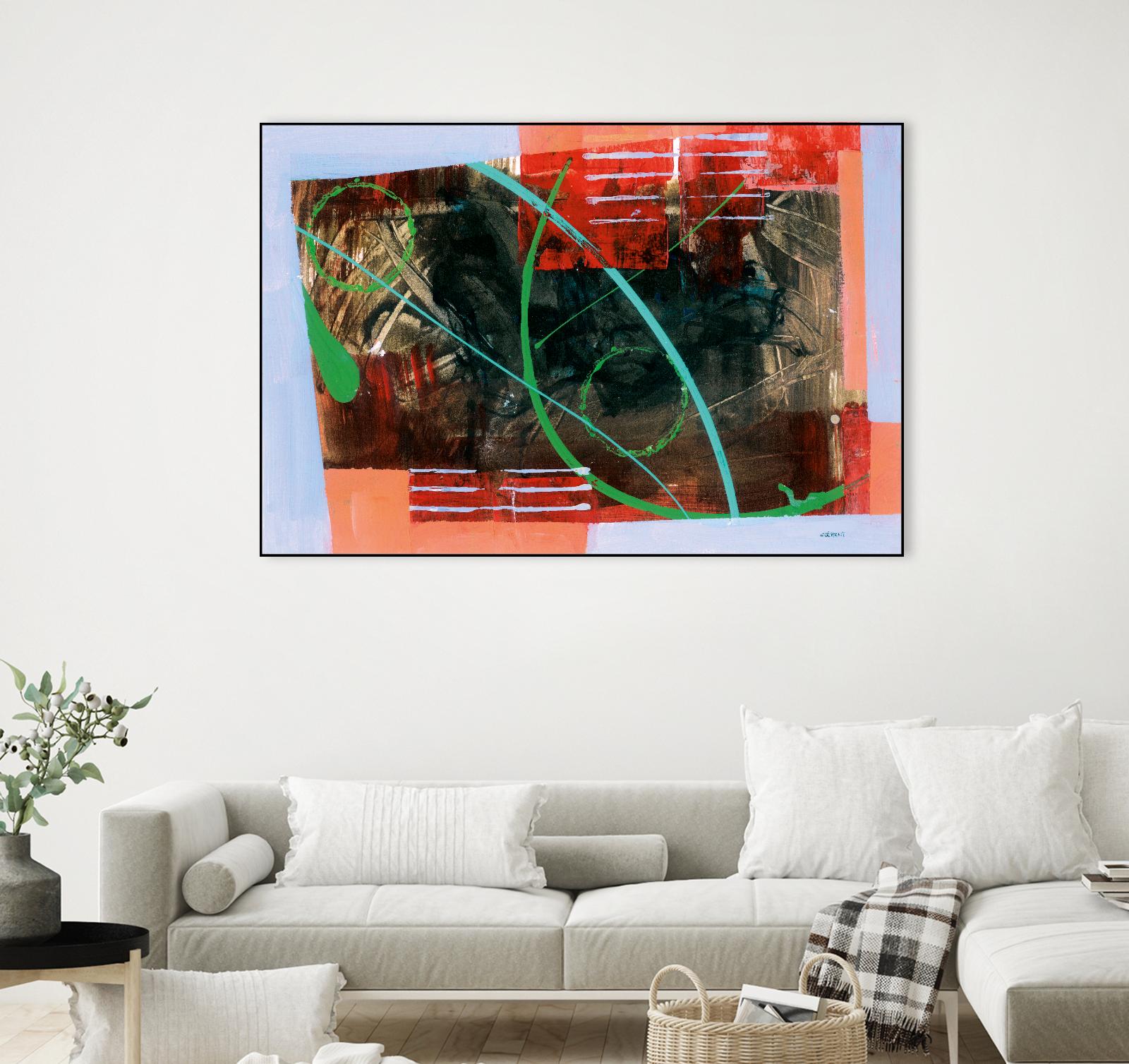 Réjouissance by Jacques Clement on GIANT ART - black abstract