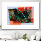 Réjouissance by Jacques Clement on GIANT ART - red abstract