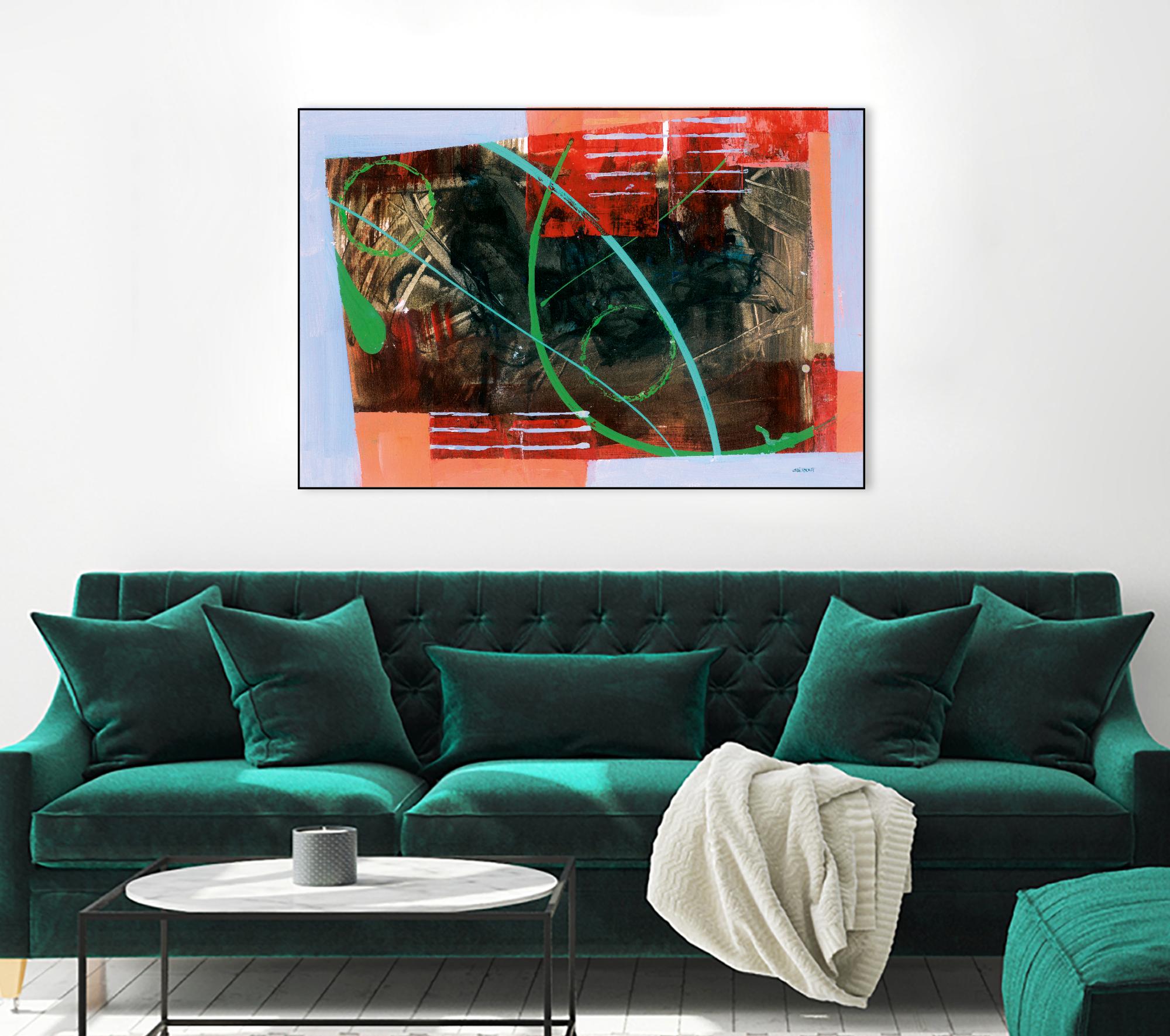 Réjouissance by Jacques Clement on GIANT ART - black abstract