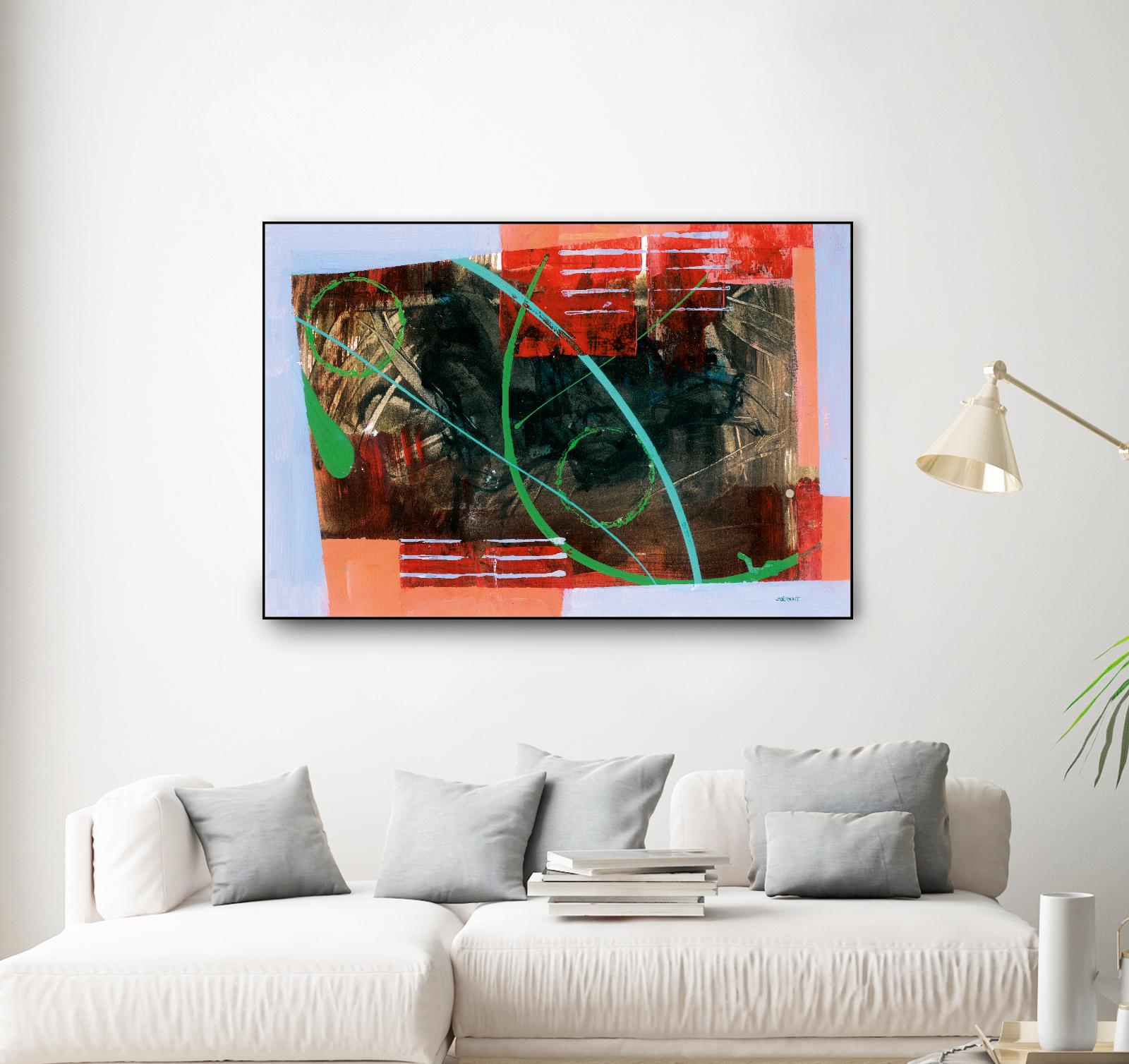 Réjouissance by Jacques Clement on GIANT ART - black abstract