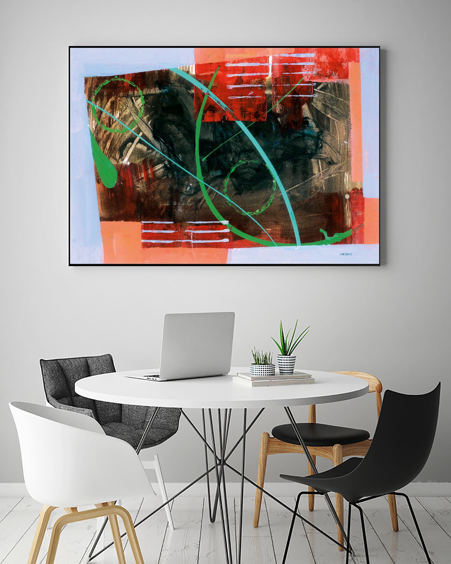 Réjouissance by Jacques Clement on GIANT ART - black abstract