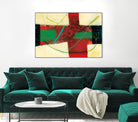 Magnificience by Jacques Clement on GIANT ART - red abstract