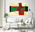 Magnificience by Jacques Clement on GIANT ART - red abstract quebec artists