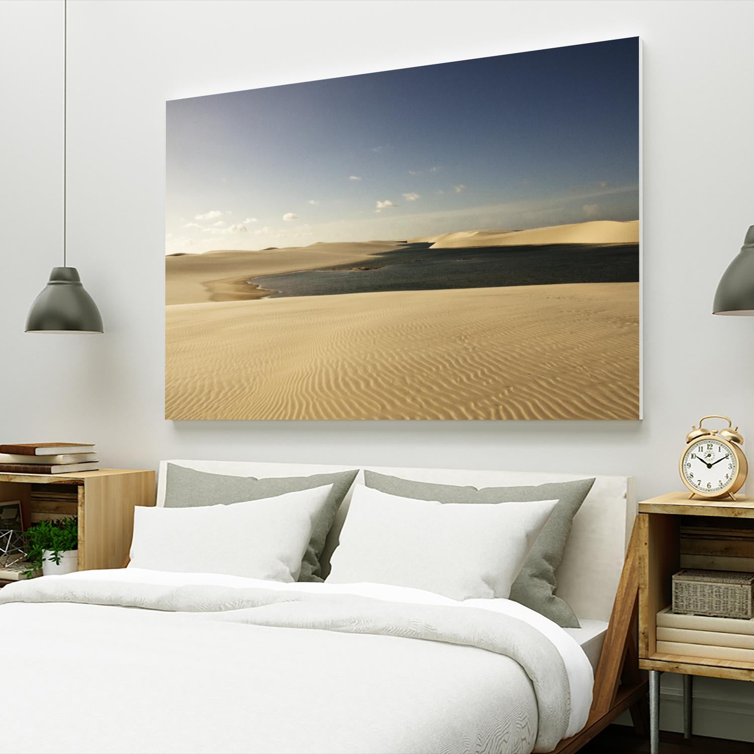 Dunes by Daniel Stanford on GIANT ART - beige landscape