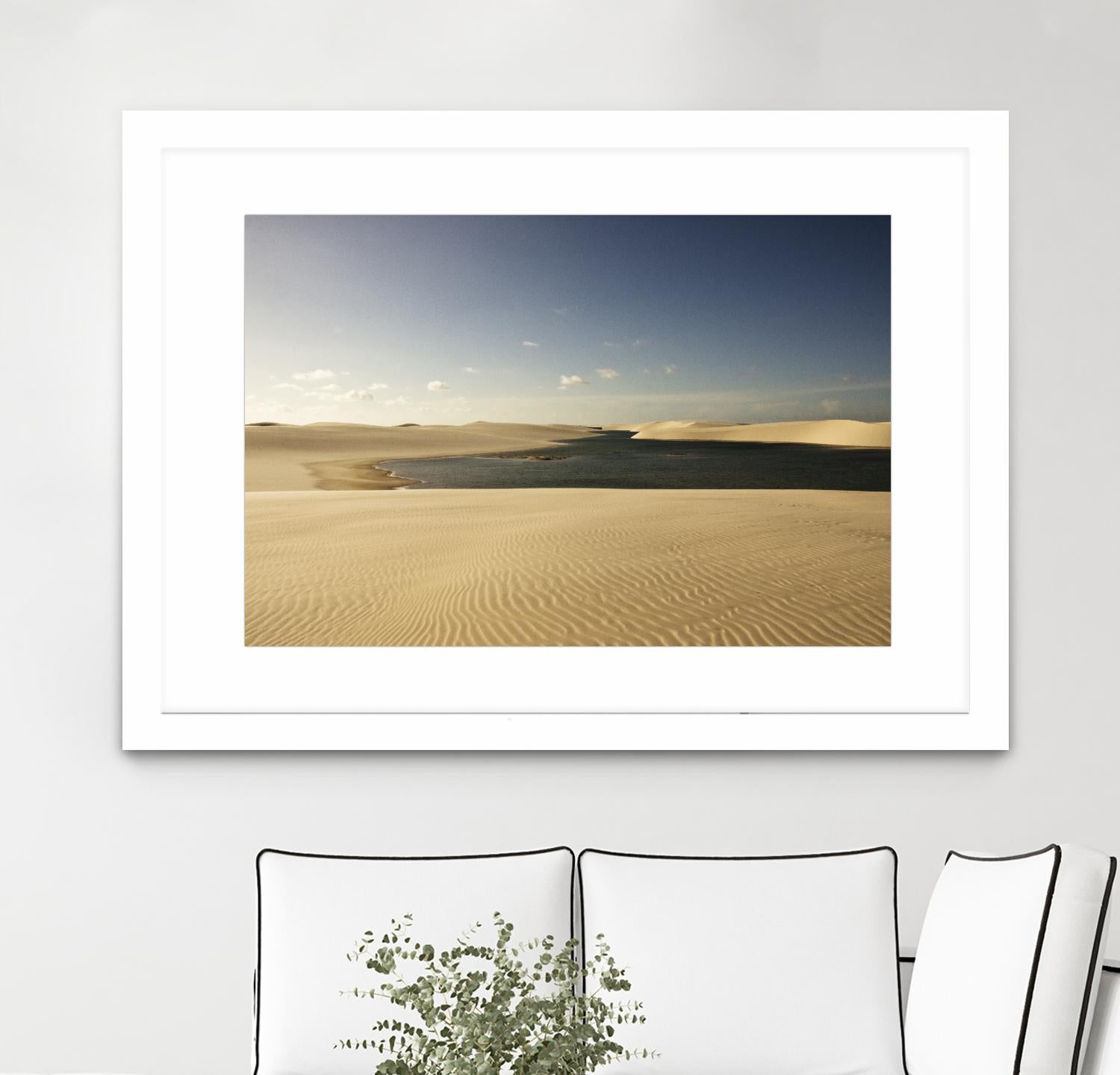 Dunes by Daniel Stanford on GIANT ART - beige landscape