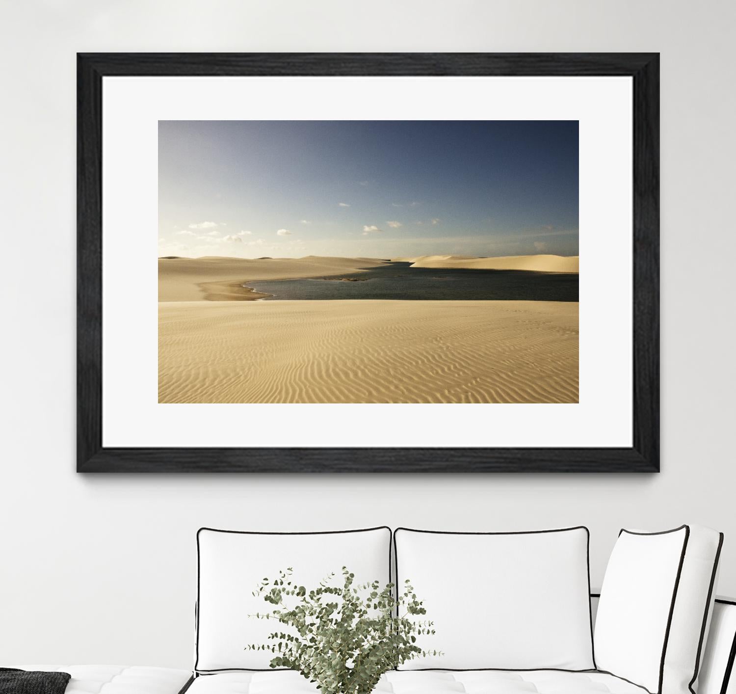Dunes by Daniel Stanford on GIANT ART - beige landscape