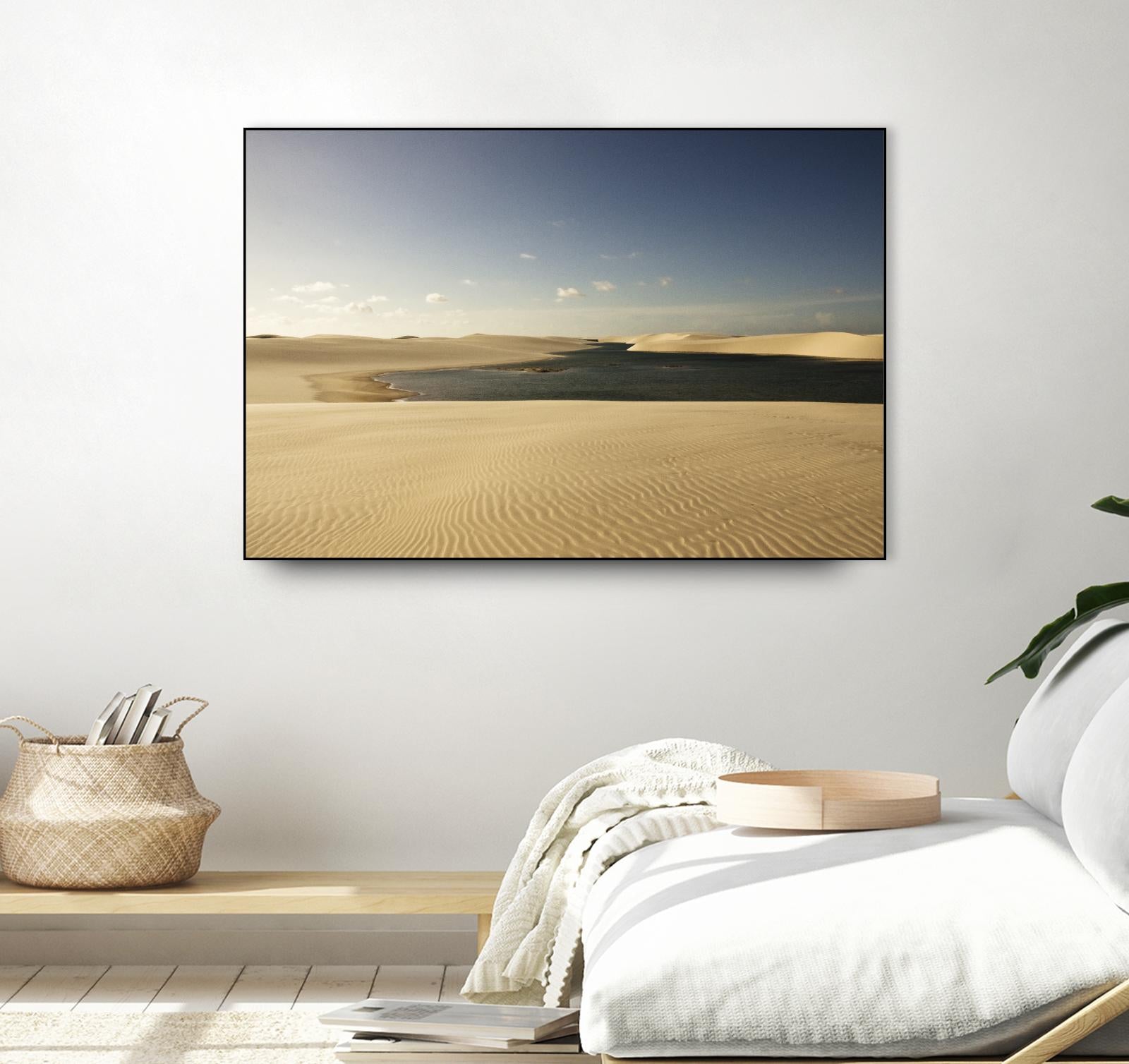 Dunes by Daniel Stanford on GIANT ART - beige landscape