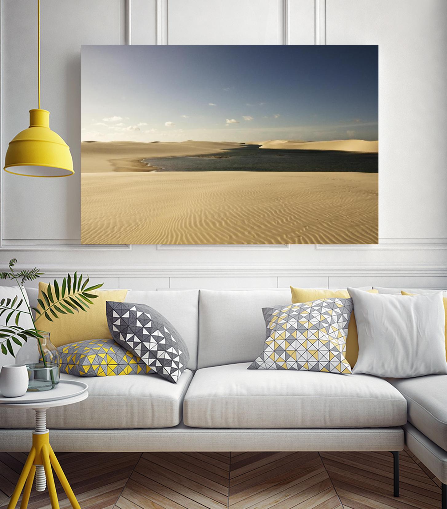 Dunes by Daniel Stanford on GIANT ART - beige landscape