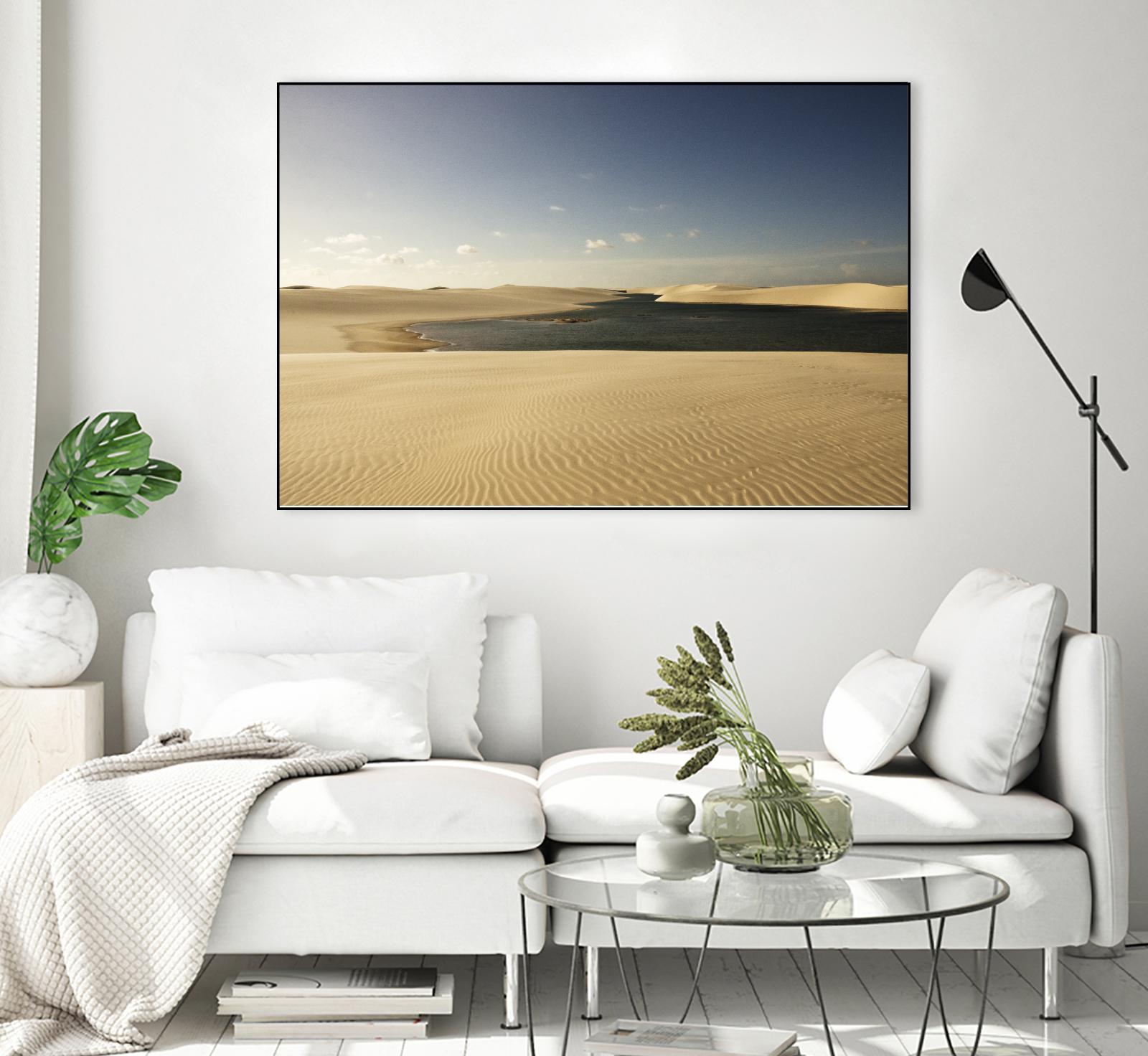 Dunes by Daniel Stanford on GIANT ART - beige landscape