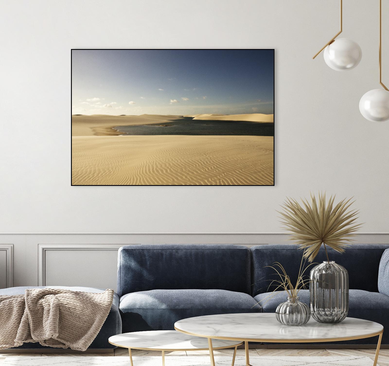 Dunes by Daniel Stanford on GIANT ART - beige landscape