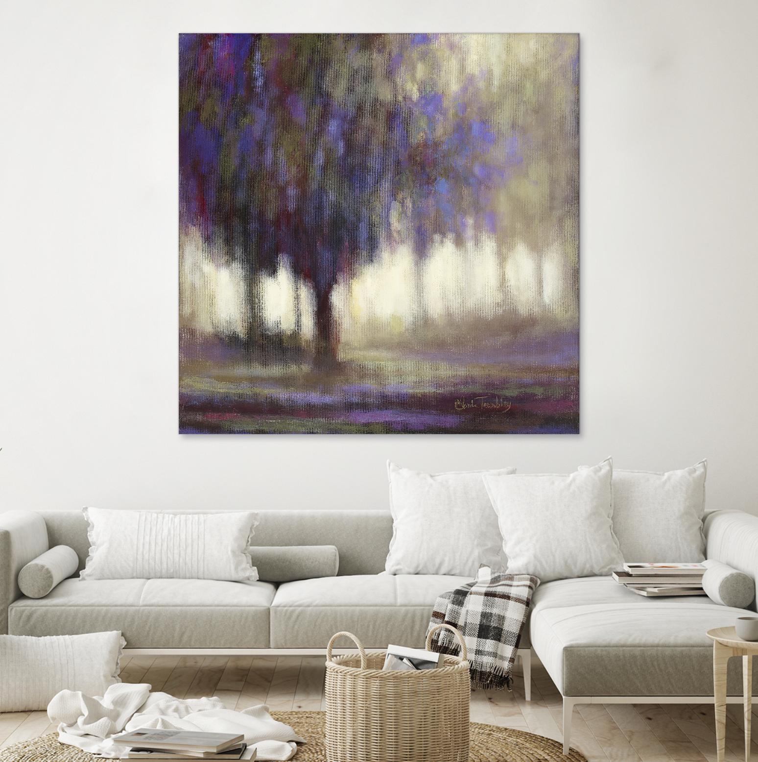 Monde en mutation by Claude Tremblay on GIANT ART - grey trees