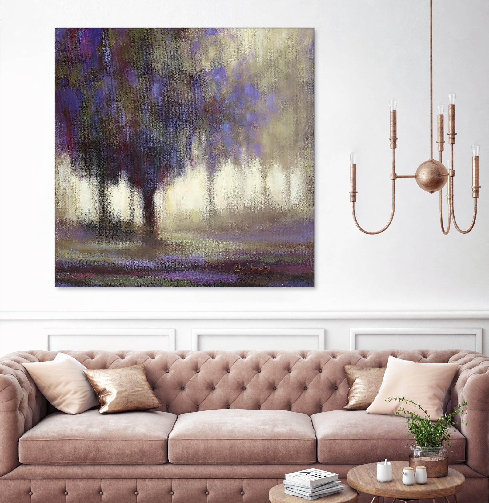 Monde en mutation by Claude Tremblay on GIANT ART - grey trees