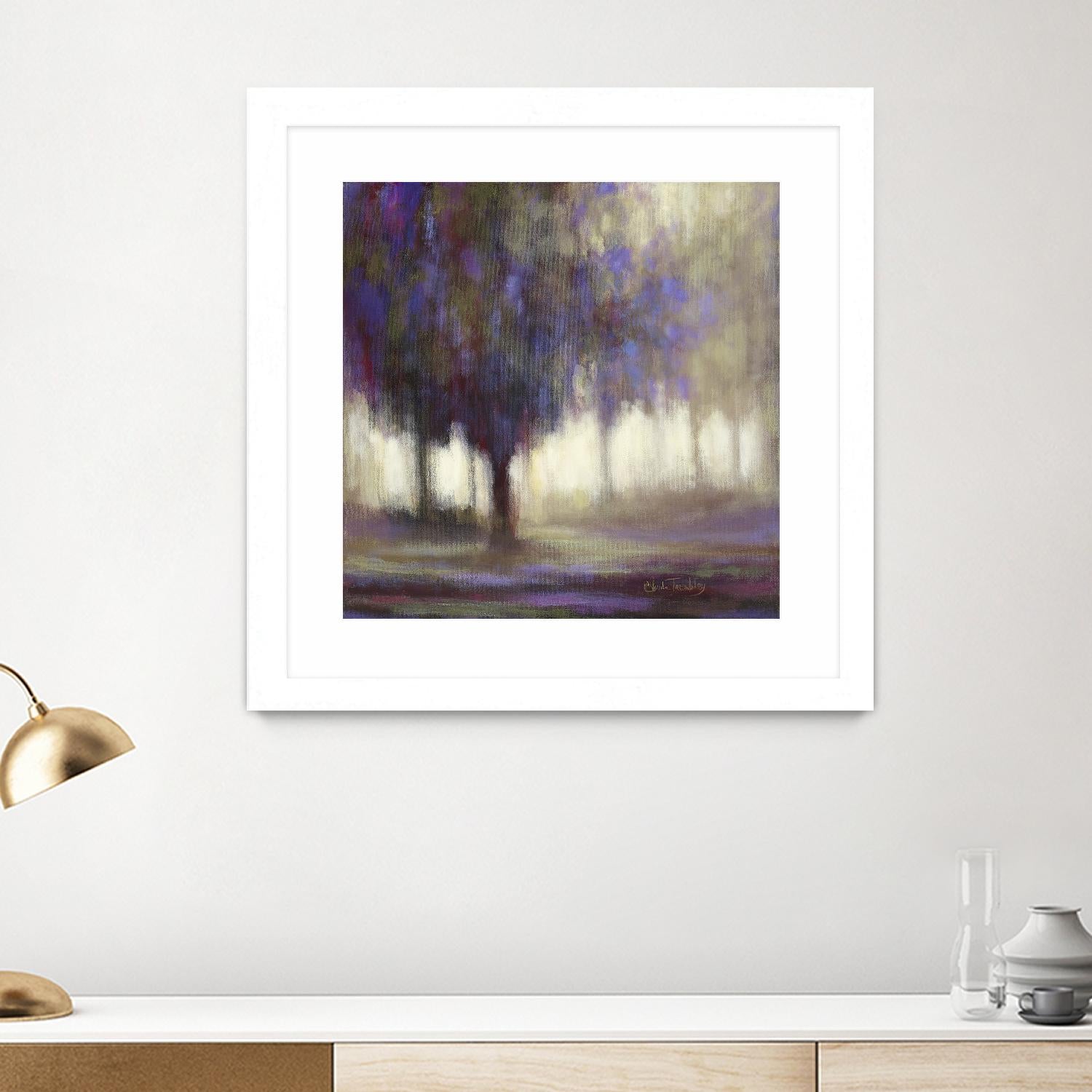 Monde en mutation by Claude Tremblay on GIANT ART - grey trees