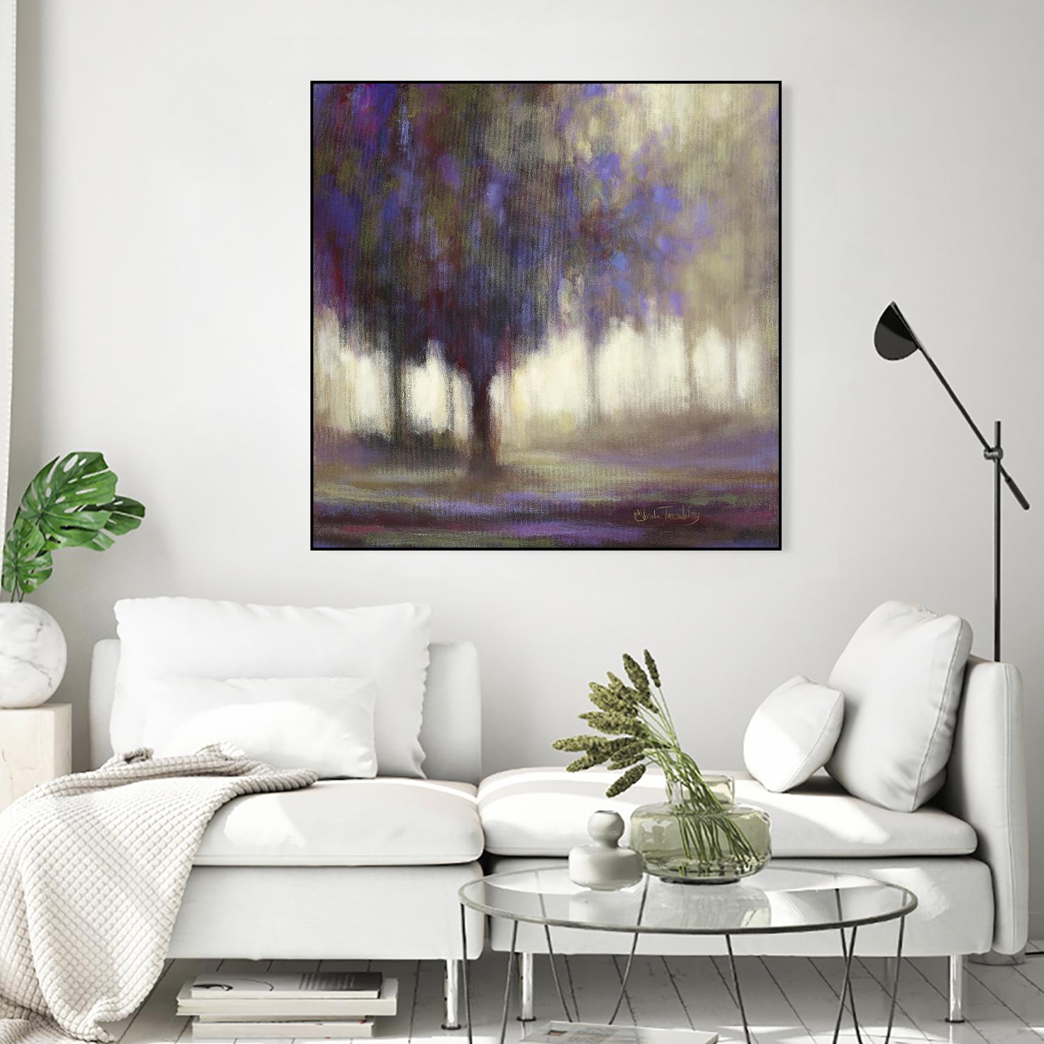 Monde en mutation by Claude Tremblay on GIANT ART - grey trees