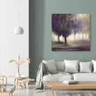 Monde en mutation by Claude Tremblay on GIANT ART - purple landscape arbres