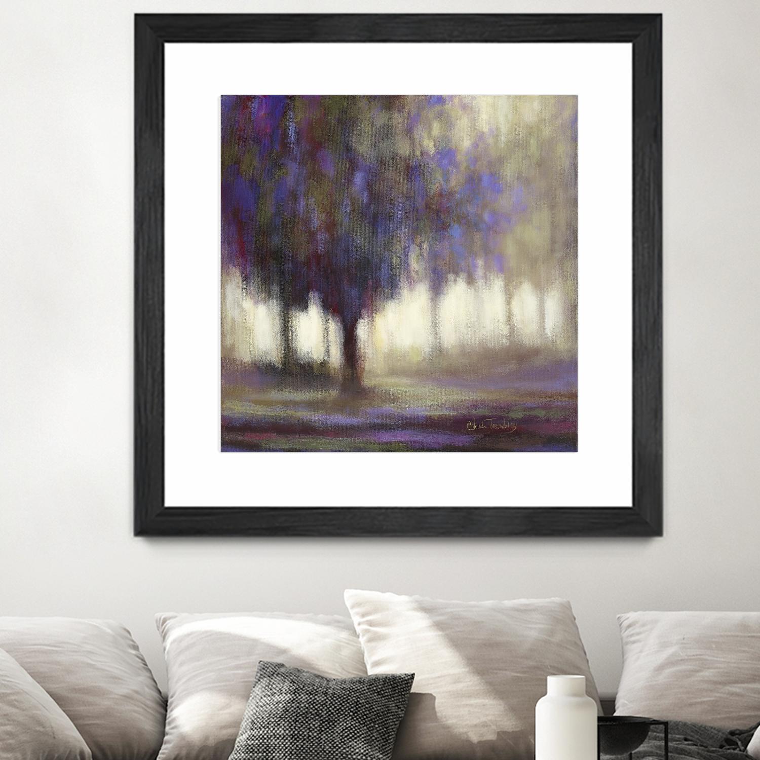 Monde en mutation by Claude Tremblay on GIANT ART - grey trees