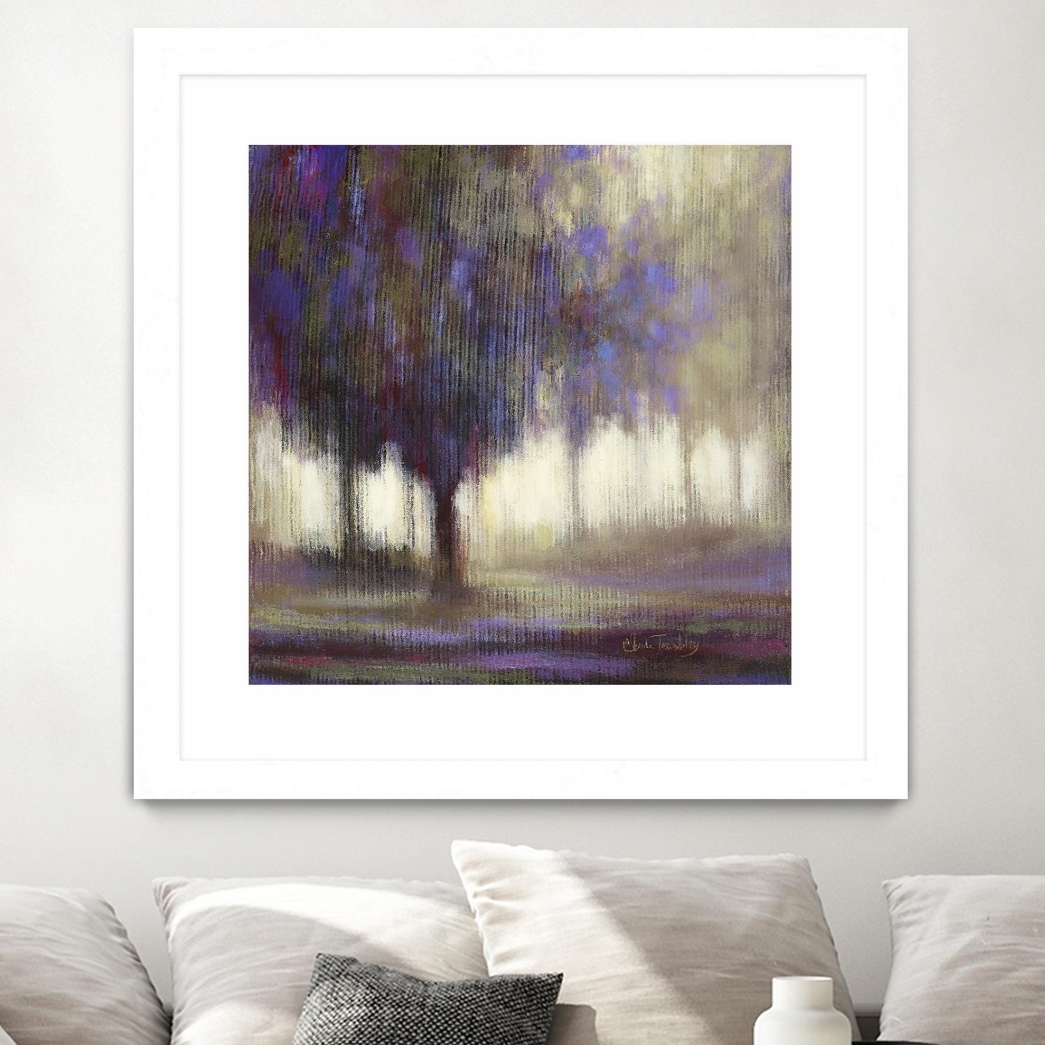 Monde en mutation by Claude Tremblay on GIANT ART - grey trees