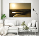 Golden Sunset by Daniel Stanford on GIANT ART - brown landscape