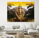 India Buddha by Daniel Stanford on GIANT ART - green oriental