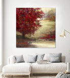 Belle terre inconnue by Claude Tremblay on GIANT ART - brown trees