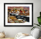 Boom Boom Rivière North shore by Louis Tremblay on GIANT ART - beige landscape artistes du québec