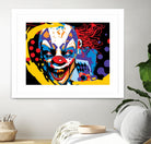 Clown by Ray Lengelé on GIANT ART - red street art horror