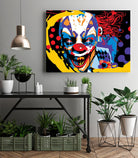 Clown by Ray Lengelé on GIANT ART - red street art horror