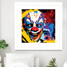 Clown by Ray Lengelé on GIANT ART - red street art horror