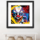 Clown by Ray Lengelé on GIANT ART - red street art horror
