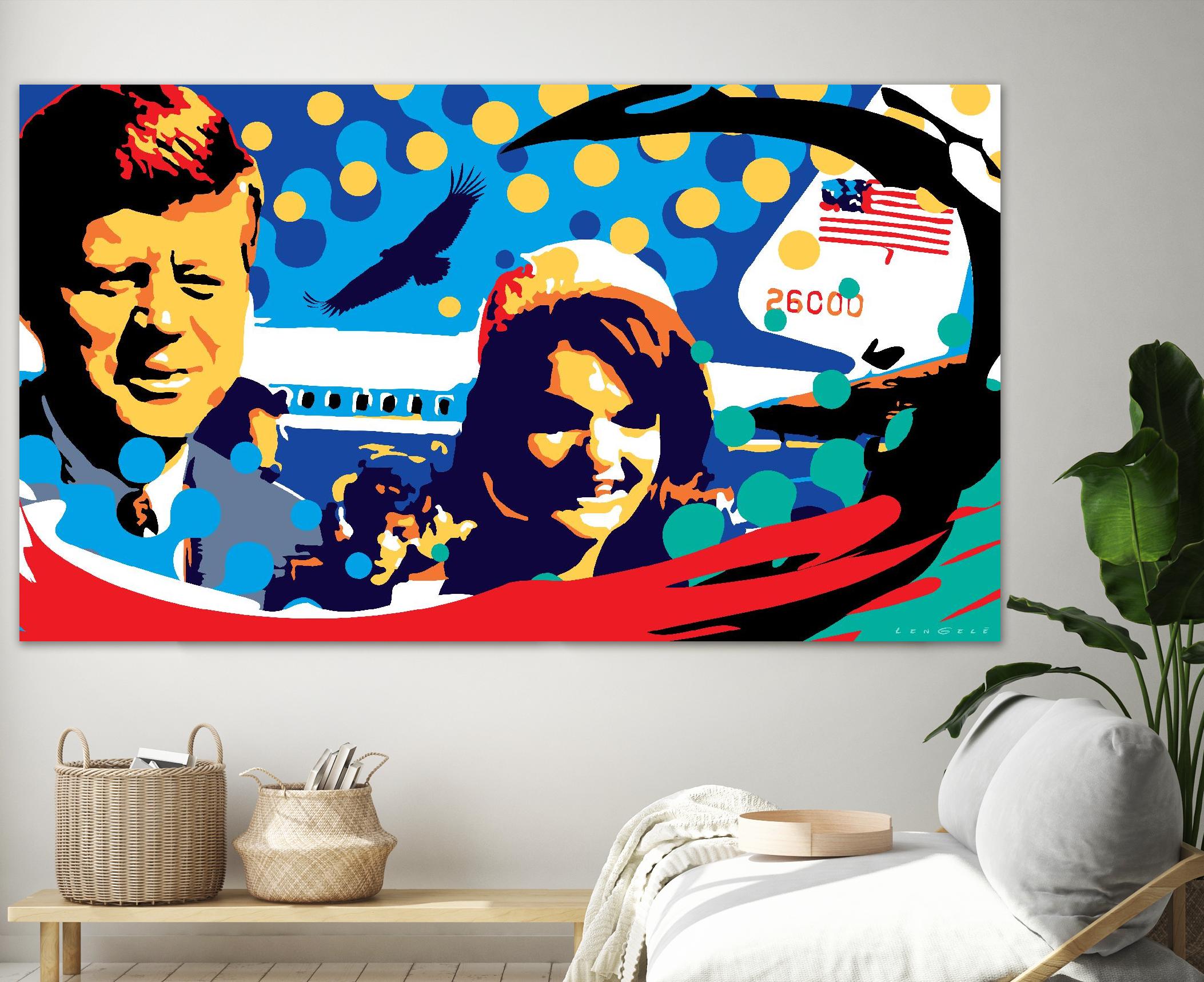 Dallas by Ray Lengelé on GIANT ART - yellow pop art - alternative