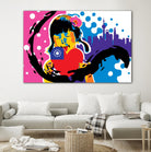 Heart by Ray Lengelé on GIANT ART - pink street art chinese