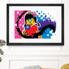 Heart by Ray Lengelé on GIANT ART - pink street art chinese