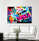 IceScream by Ray Lengelé on GIANT ART - pink art for kids bus