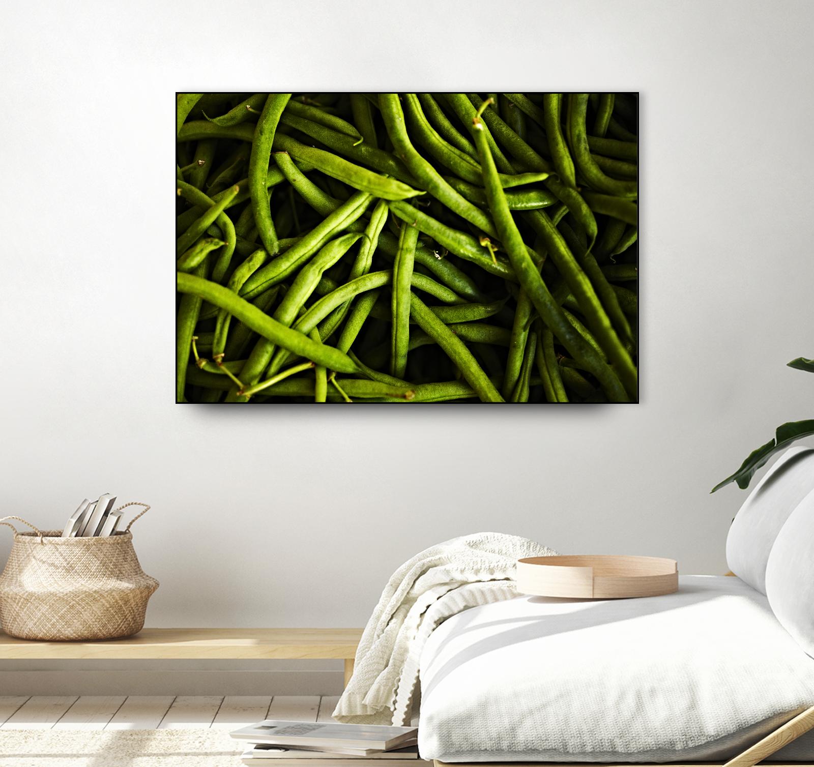 Greens I by Peter Morneau on GIANT ART - black photo art
