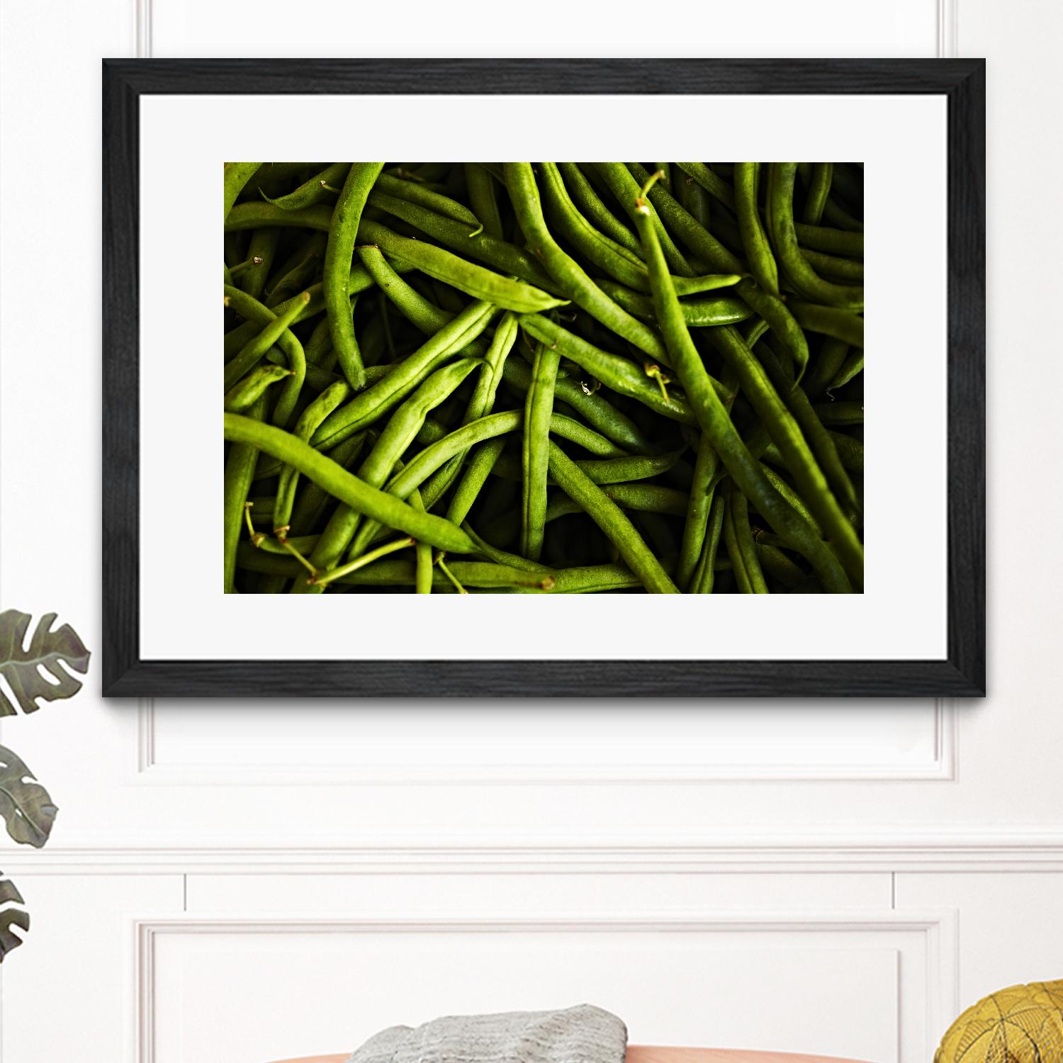 Greens I by Peter Morneau on GIANT ART - black photo art